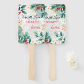 Waterverf kerstbruiloft met Holly Handwaaier (Voorkant en achterkant)