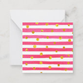 Waterverf kerstcadeaukaartjes voor kerstcadeaus notitiekaartje (Achterkant)