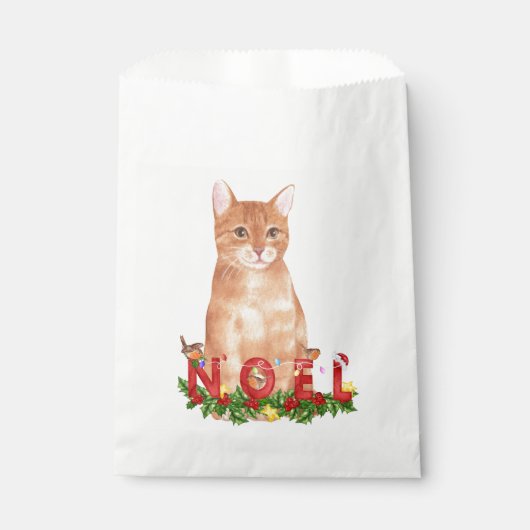 Waterverf kerstcadeaus bedankzakje (Voorkant)