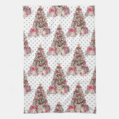  WATERVERF KERSTCADEAUS & TEDDYBEARS THEEDOEK (Verticaal)