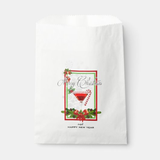 Waterverf kerstcadeautjes bedankzakje (Voorkant)
