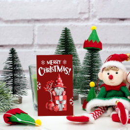 Waterverf kerstcadeautjes voor  Labels Cadeaulabel