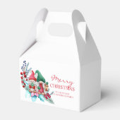 Waterverf kerstdecor en gnoom bedankdoosjes (Achterkant)