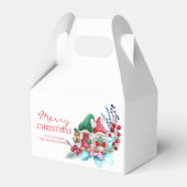 Waterverf kerstdecor en gnoom bedankdoosjes (Voorkant Zijde)