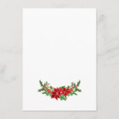 Waterverf kerstdeur aankondiging (Achterkant)