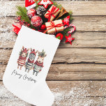 Waterverf kerstdieren Kleine Kerstsok<br><div class="desc">Transformeer uw vakantie design in een gezellig winterwonderland met deze waterverf kerstdieren! Deze PNG-illustraties met een hoge resolutie hebben transparante achtergronden, waardoor ze de perfecte aanvulling zijn op uw feestelijke projectenMaak je klaar om de vakantiedrang in uw producten te verwerken, vooral als u op Zazzle verkoopt. Ons collectie is voorzien...</div>