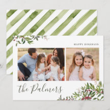 Waterverf kerstfeest Familie Signature Holi