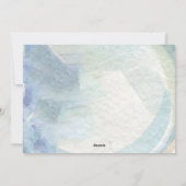  Waterverf Kerstfeest Feestdagenkaart (Achterkant)