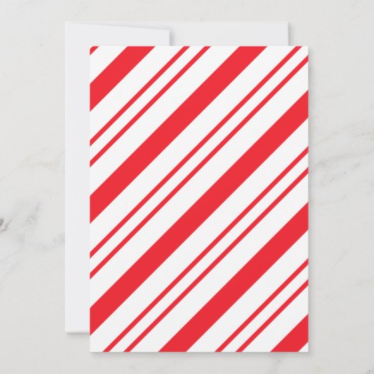 Waterverf kerstfeest uitnodiging (Achterkant)