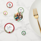 Waterverf kerstfeestdag bruiloft confetti (Groep)