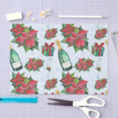 Waterverf kerstfeestdag Champagne Holiday Tissuepapier (Craft)