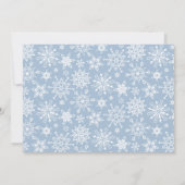 Waterverf kerstfeestdag in Pine Tree Open House Kaart (Achterkant)