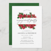 Waterverf kerstfeestdag kaart (Voorkant / Achterkant)