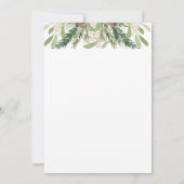 Waterverf kerstflesjes feestdag fotokaart kaart (Achterkant)