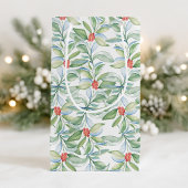 Waterverf kerstflessen klein cadeauzakje