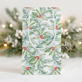 Waterverf kerstflessen klein cadeauzakje