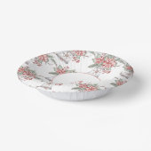 Waterverf kerstflessenregeling papieren kommen (Gebogen)