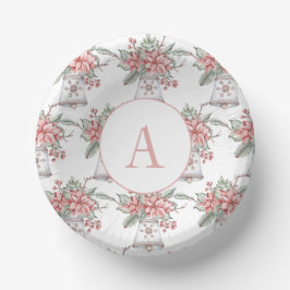 Waterverf kerstflessenregeling papieren kommen