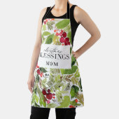 Waterverf kerstgeblazen schort (Insitu)