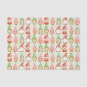 Waterverf kerstgrint tissuepapier (Voorkant)