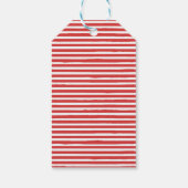 Waterverf kerstgroen cadeaulabel (Achterkant)