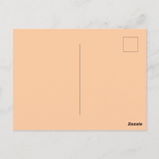 Waterverf kersthaard briefkaart (Achterkant)