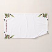 Waterverf kerstkerry Holiday Foto Bad Handdoek (Handdoek)