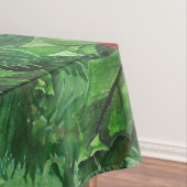 Waterverf Kerstkerst Holly Berries Tafelkleed (Voorbeeld)