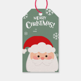Waterverf kerstkerstcadeautjes Labels Cadeaulabel