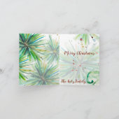 Waterverf kerstkeuken Cadeaus Feestdagen Kaart (Binnen)