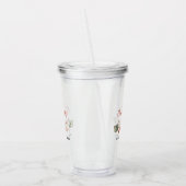 Waterverf kerstkoekje drink snoepriet acryl drinkbeker (Links)