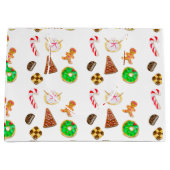 Waterverf kerstkoekjes groot cadeauzakje (Voorkant)