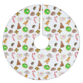 Waterverf kerstkoekjes kerstboom rok (Voorkant)