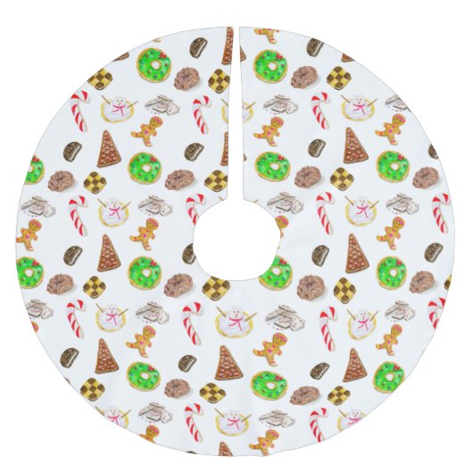 Waterverf kerstkoekjes kerstboom rok (Voorkant)