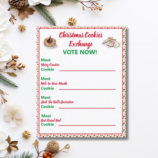 Waterverf Kerstkoekjes Uitwisseling Stemspel