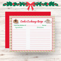 Waterverf kerstkoekjes uitwisselingsrecept