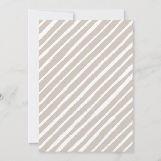 Waterverf Kerstkoekjesuitwisselingspartij Kaart (Achterkant)