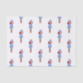 Waterverf kerstmeisjes Mode Tissuepapier (Voorkant)