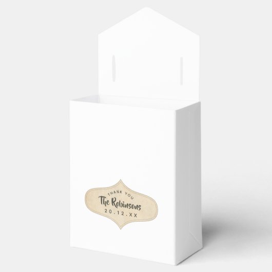 Waterverf kerstmis bedankdoosjes (Geopend)