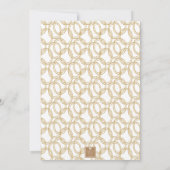 Waterverf Kerstmis Champagne Bar Winkelwagen Party Kaart (Achterkant)