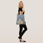 Waterverf Kerstmis Geboorte Tote Bag (Op model)