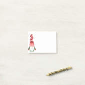 Waterverf Kerstmis heerlijk klein beetje Post-it® Notes (Op bureau)