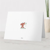 Waterverf Kerstmis Holly Magpie Bird Sister Art Kaart (Achterkant)