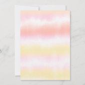 Waterverf Kerstmis in juli Kaart (Achterkant)