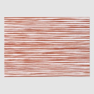 Waterverf kerstmis met rode en witte strepen  tissuepapier