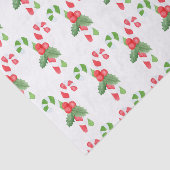 Waterverf kerstmis met snoepriet tissuepapier (Detail)