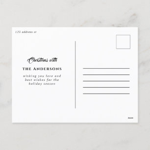 waterverf - kerstmis met vakantie h feestdagenkaart