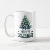 Waterverf Kerstmis Mok Cadeau voor Haar of Hem (Links)
