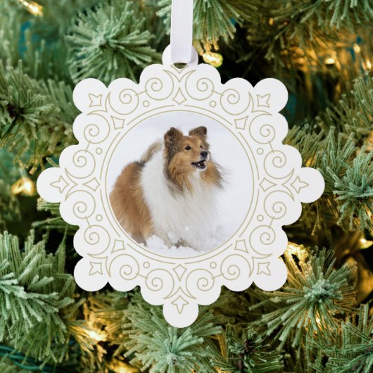 Waterverf Kerstmis Santa Sheltie Kaart (Insitu (Drie))