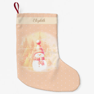 Waterverf Kerstmis Showman Decoratie Kleine Kerstsok